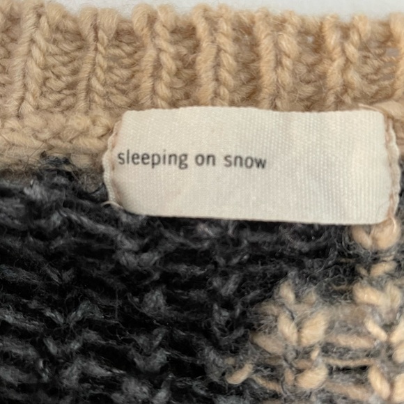Anthropologie Sleeping on Snow Sweater Size M - Picture 12 of 12